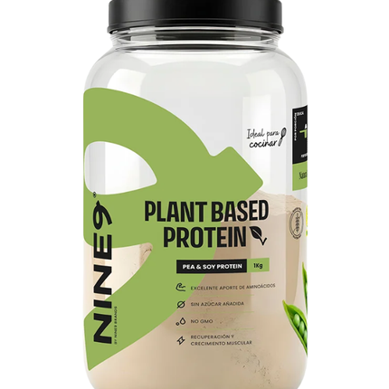 Proteina Plant Based Vegana, Sabor Natural, 1kg