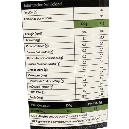 Proteina Plant Based Vegana, Sabor Pistacho, 1kg