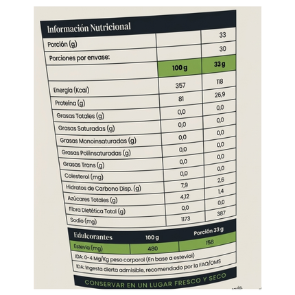 Proteina Plant Based Vegana, Sabor Toffee, 1kg
