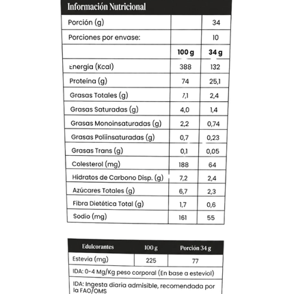 Proteina Whey, Sabor Cacao, 10 sachets