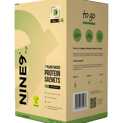 Proteina Plant Based, Sabor Vainilla, 10 sachet