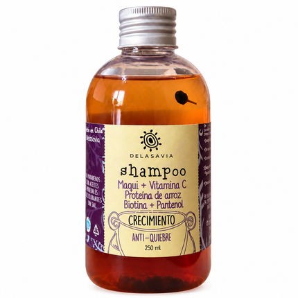 Shampoo Crecimiento y Anti Quiebre, Maqui, 250ml
