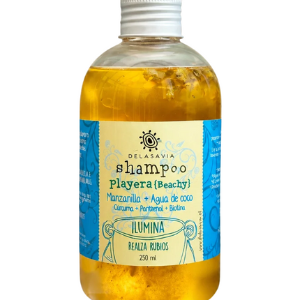 Shampoo Iluminador Rubios, Playera, 250ml