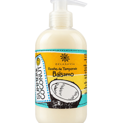 Balsamo de Coco Anti-Frizz, Cabello Crespo, 250ml