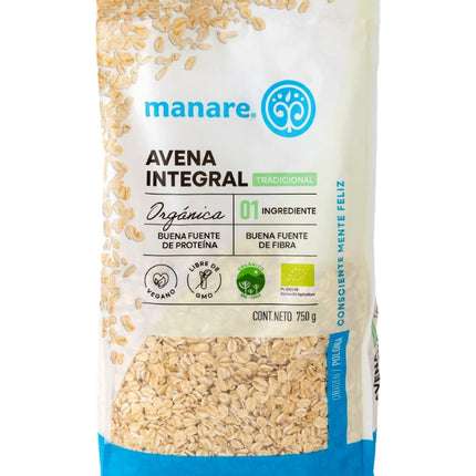 Avena Integral, Organica, 750 gr