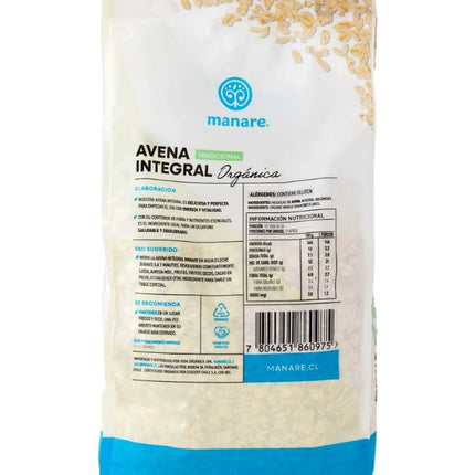 Avena Integral, Organica, 750 gr