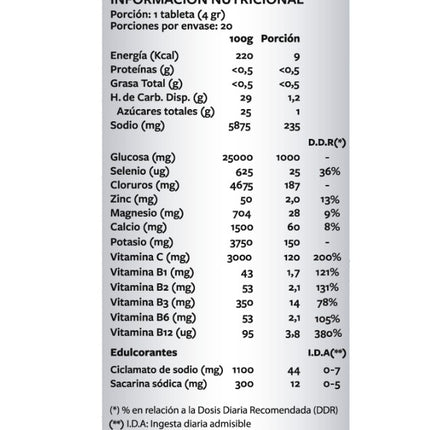 Xtreme Boost Hydration Limón, 20 tab