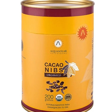 Nibs de Cacao, 100% Orgánicos, 200 g