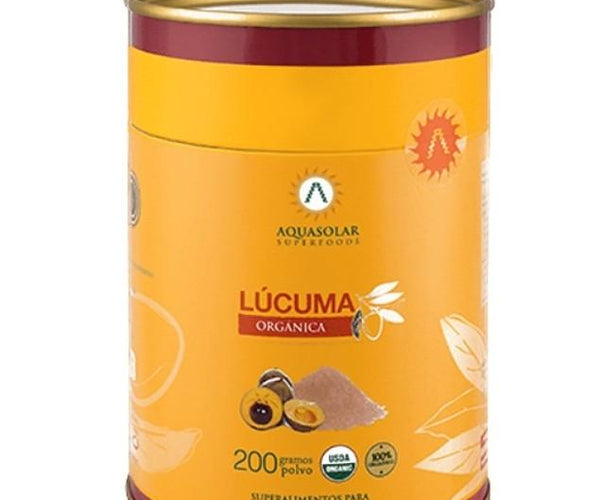 Lúcuma en Polvo, 100% Orgánica, 200 g