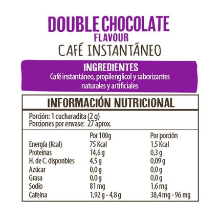 Café Sabor Double Chocolate, 50 g