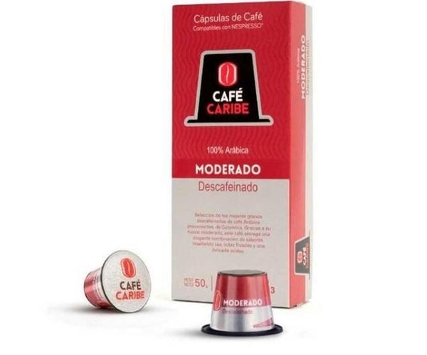 Café Descafeinado Moderado , 10 Caps P/ Nespresso