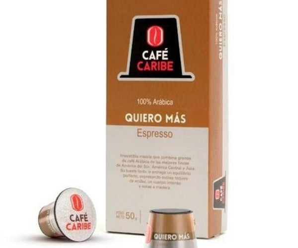 Café Espresso Quiero Más , 10 Caps P/ Nespresso