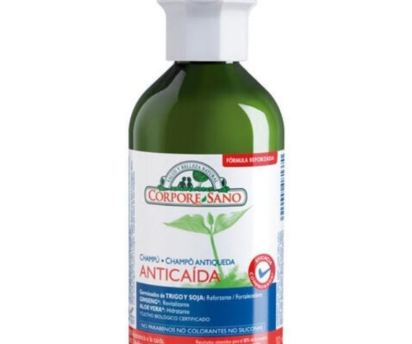 Champú Anticaida de Trigo, Soja, Ginseng y Aloe Vera, 300 ml