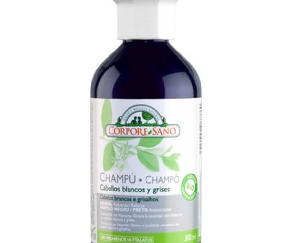 Champú para Cabellos Blancos y Grises, 300 ml