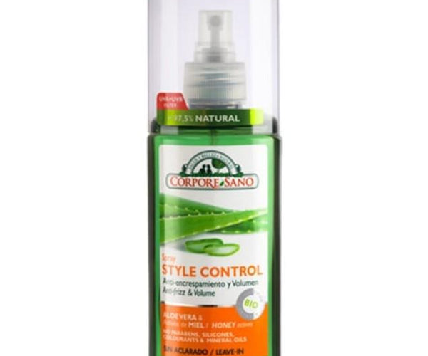 Spray Anti-Frizz y Volumen, Style Control, 200 ml