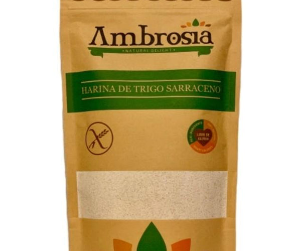 Harina de Trigo Sarraceno Integral sin Gluten, 500 g