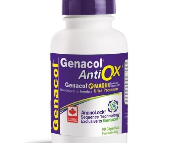 Genacol Antiox, colágeno Hidrolizado con Maqui, 90 Caps