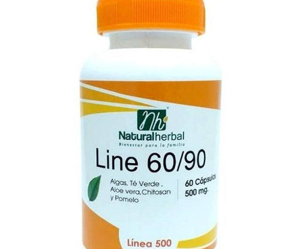 Line 60/90 60 Cápsulas 500 Mg.