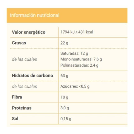 Galleta Oblea Vainilla Diet Nature, 60 g