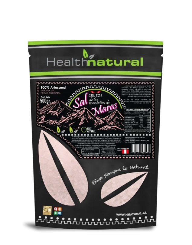 Sal de Montaña Gruesa Maras, 500 g