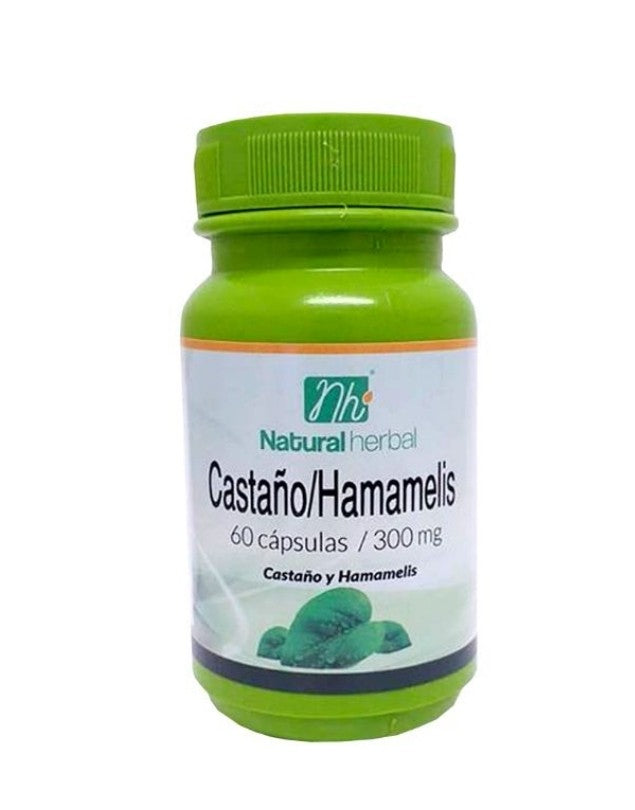 Castaño con Hamamellis 300 mg, 60 cap