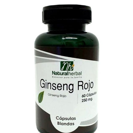 Ginseng Rojo, 250 mg, 60 caps