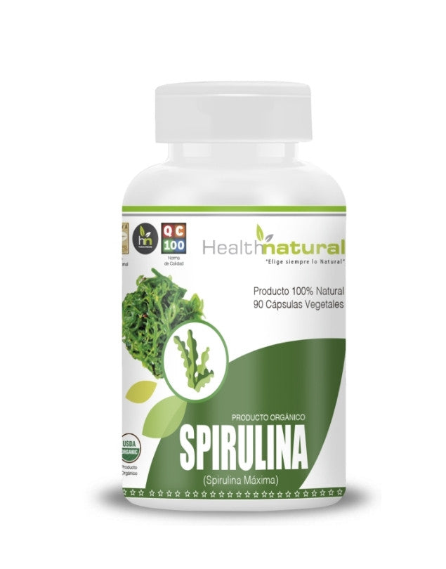 Spirulina, 500 mg, 90 caps.