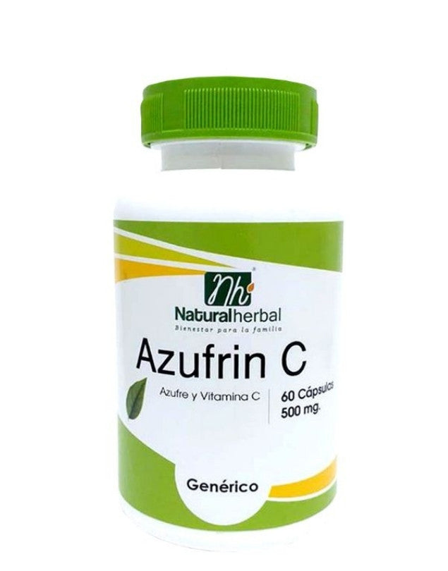 AZUFRIN-C, 500 mg, 60 caps