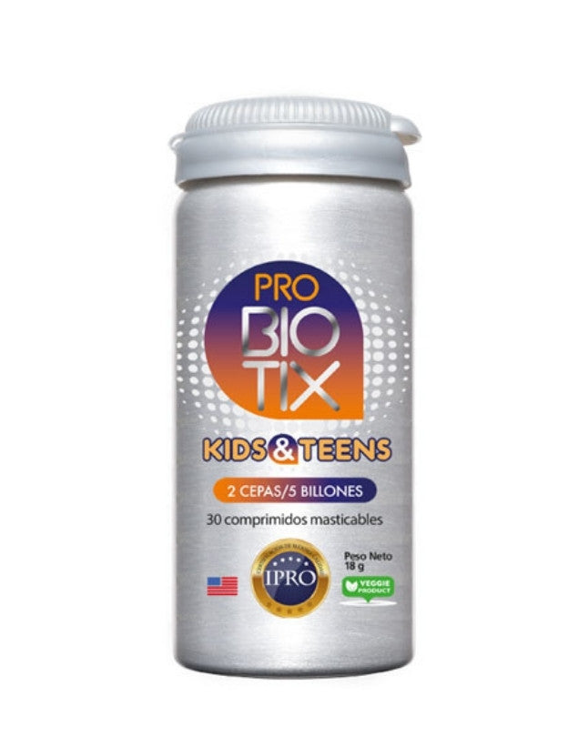 Probiotix Kids & Teens - Probiótico Niños Adolescentes, 30 comp.