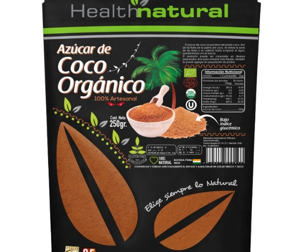 Azúcar de Coco Orgánico, 250 g