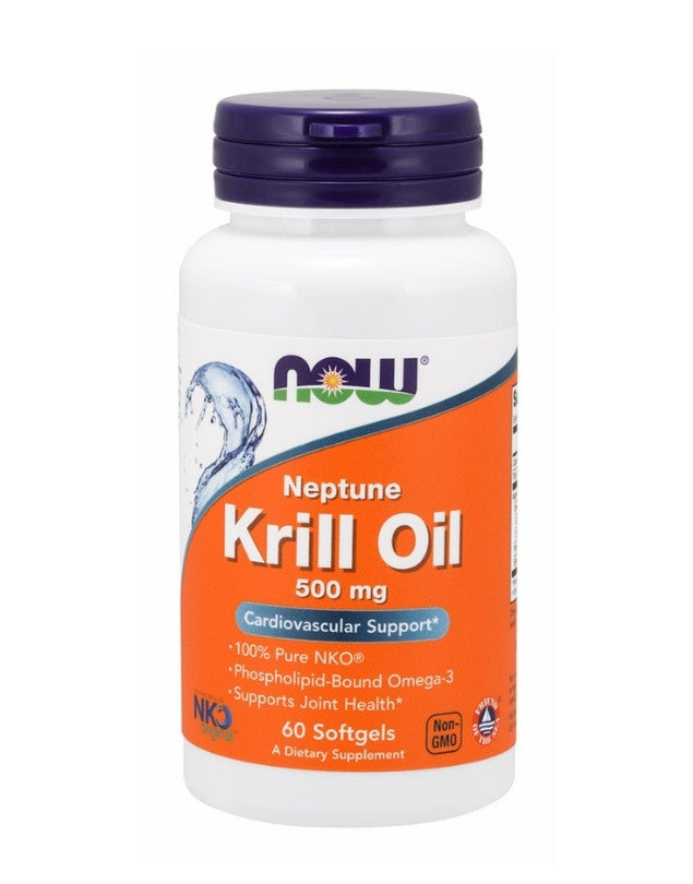 Krill Oil Neptune Omega3, 60 Cápsulas, Now Mixgreen.cl