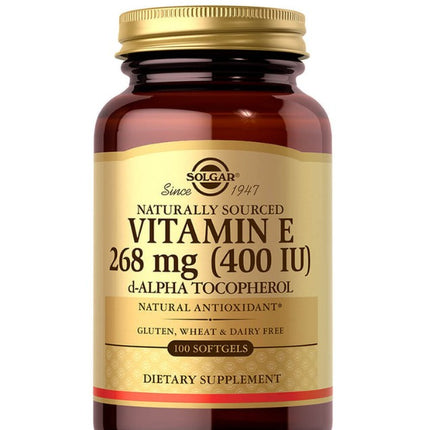 Vitamina E 400 UI, 100 softgels